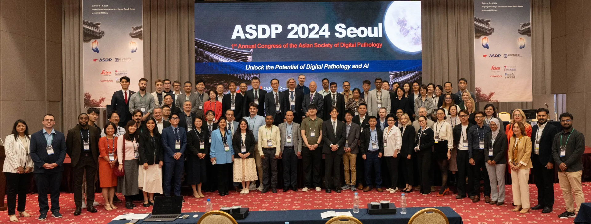 Xu Jun attended the first annual meeting of the Asian Society of Digital Pathology and gave an academic report
